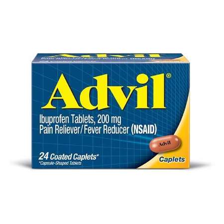 ADVIL Advil Caplets 24 Count, PK72 016020